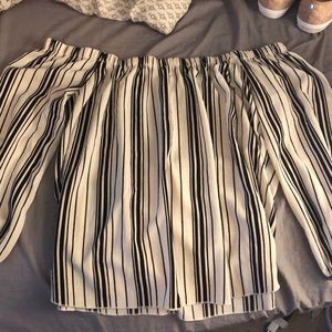 Off the shoulder blouse
